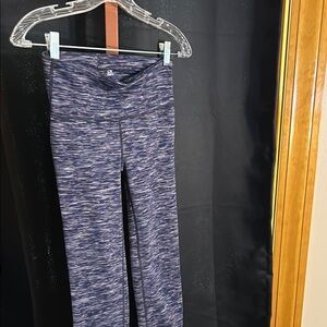 Blue Patterned Leggings